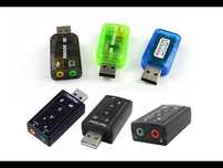 Звуковые карты USB новые в упаковке с гарантией.