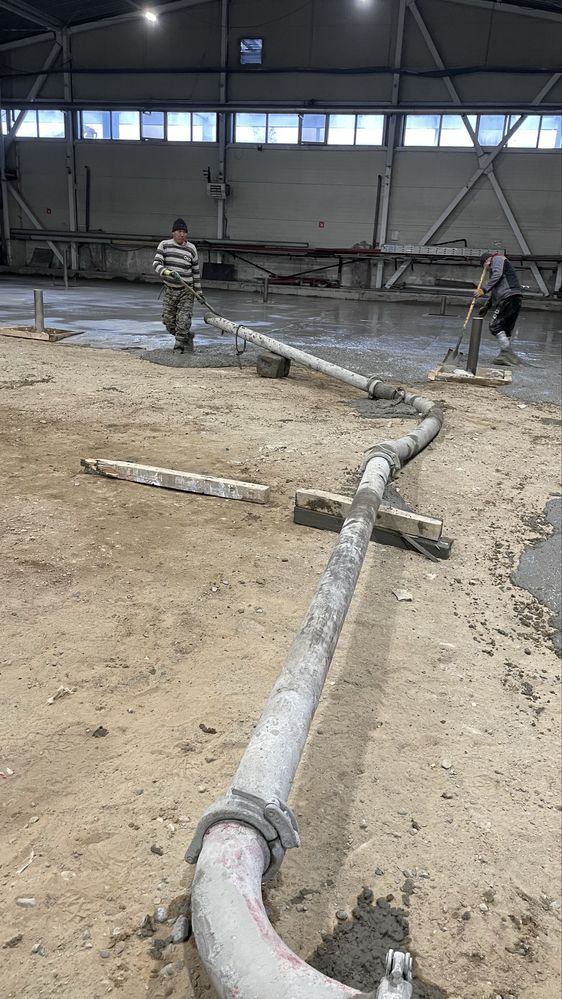 Бетононасос стационарный бетононасос