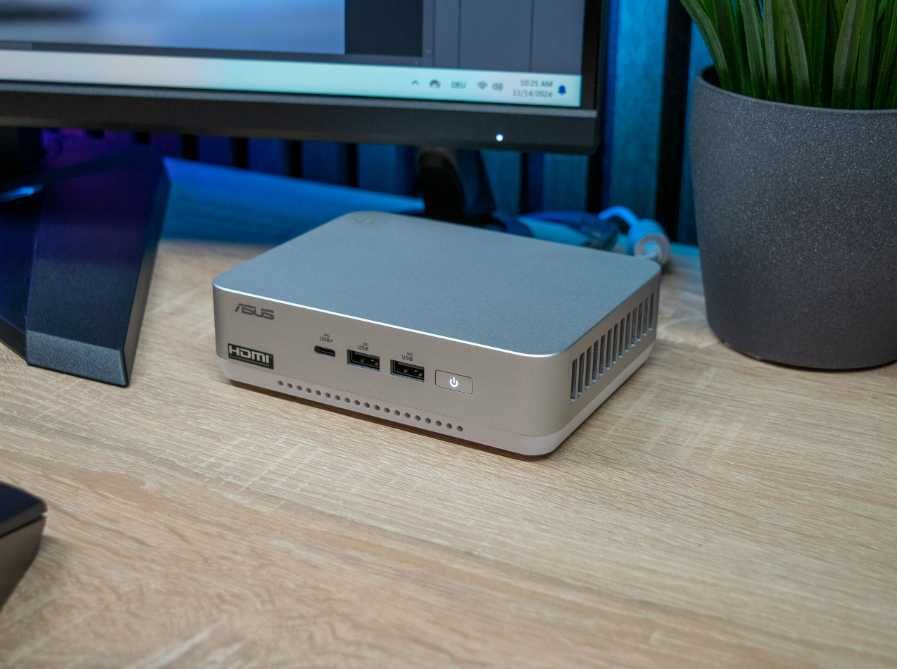 Мини ПК ASUS NUC 14 PRO+ Intel Core Ultra 9 185H, 16/1TB Slv AI ready