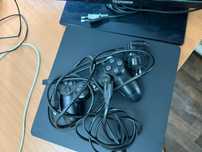 PS4 slim б/у телевизор telefunken