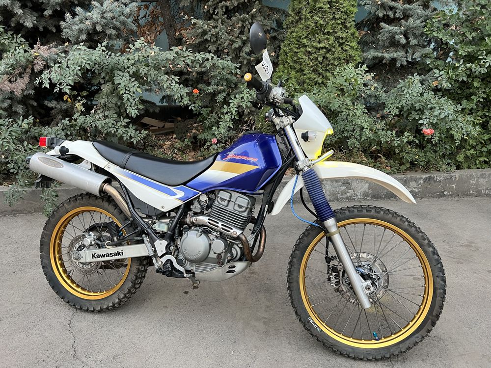 Японский Эндуро Мотоцикл Kawasaki Super Sherpa 250. Свеже Доставлен!