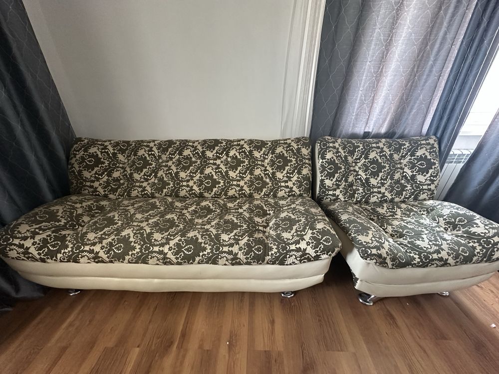 Диван, +2 кресла