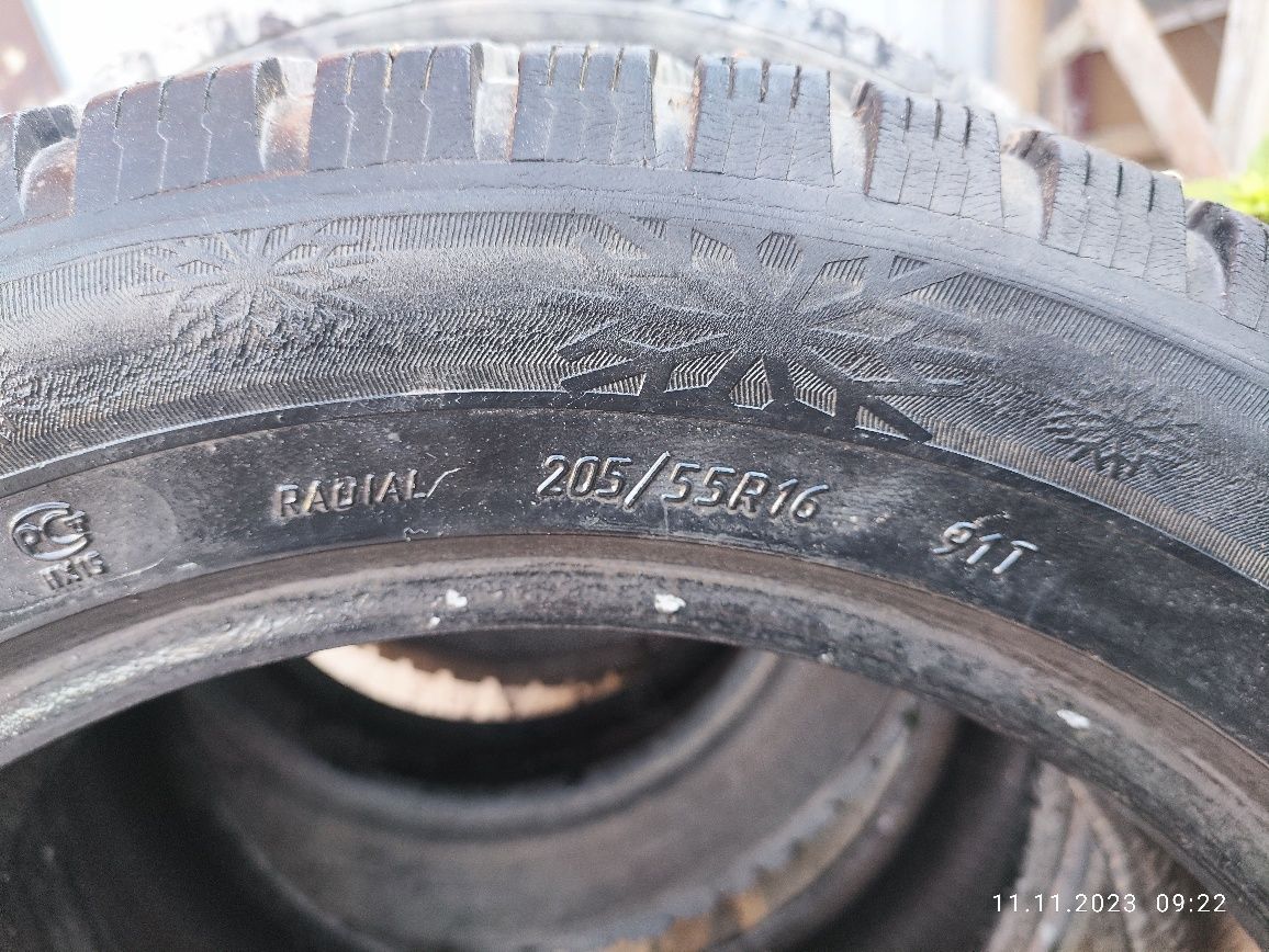 Продам шины 205/55/r16