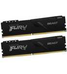 Комплект модулей памяти Kingston Fury Beast, 16Gb/ 32Gb 3200Mhz
