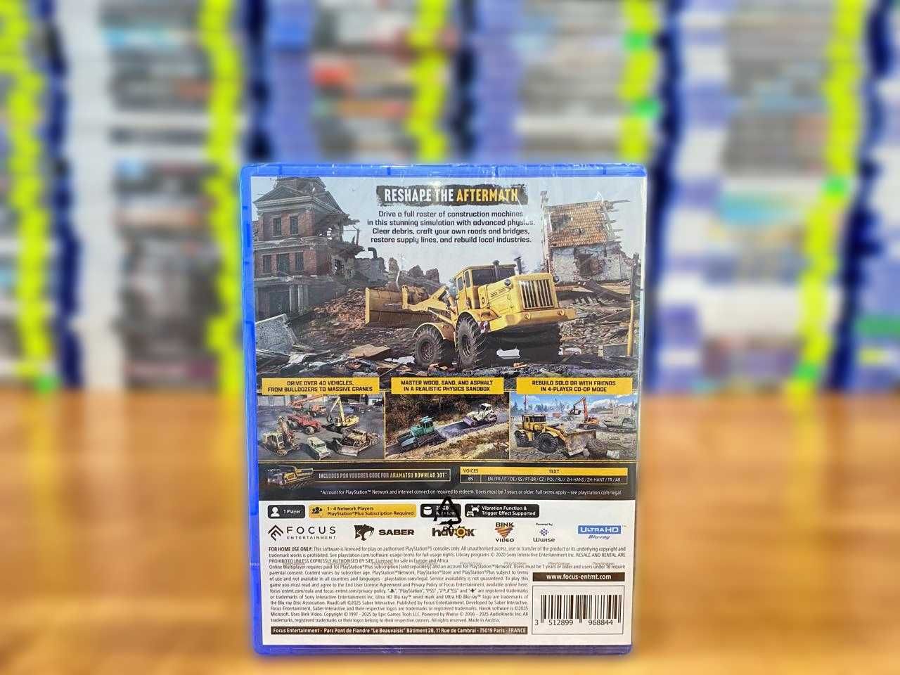 Новый диск RoadCraft PlayStation 5 Большой Выбор Игр