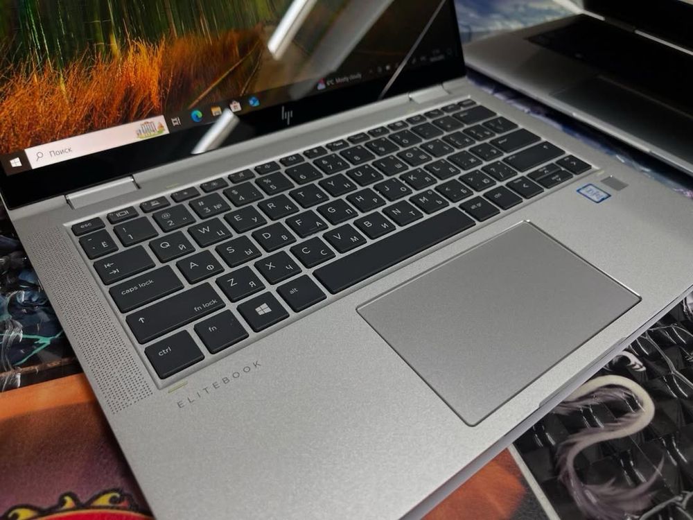 Офисный ноутбук HP EliteBook X360 Core i5-8365U|ram 8Gb|SSD256Gb|Intel