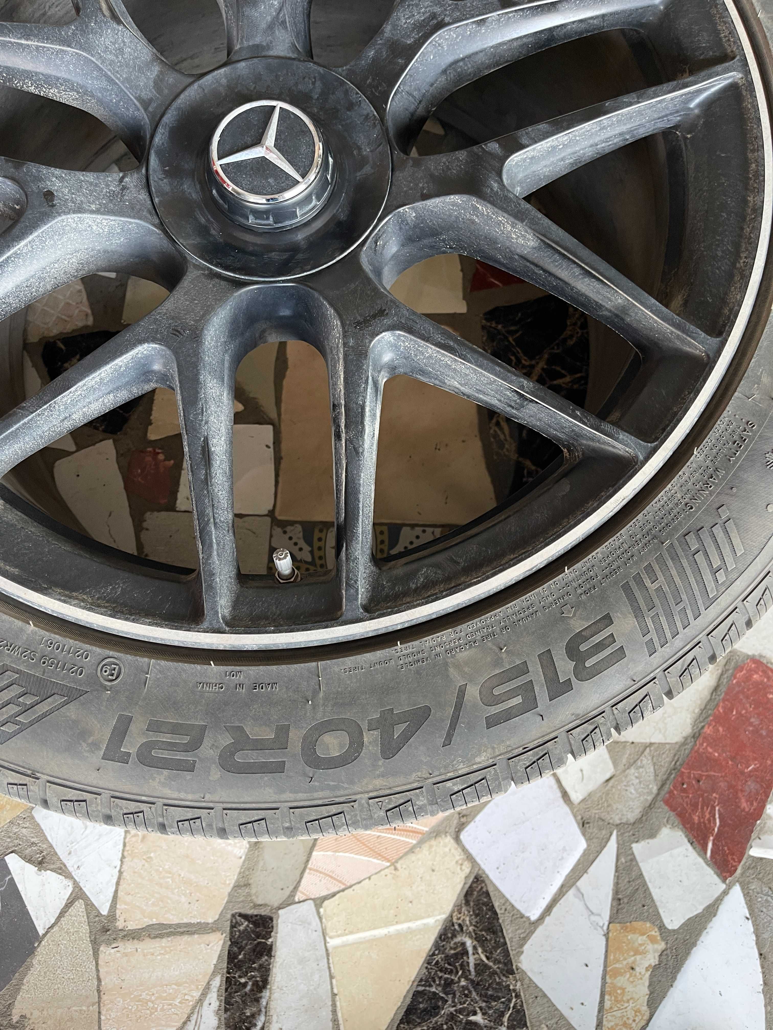 Зимние шины с дисками R21 для GLE 2019-25