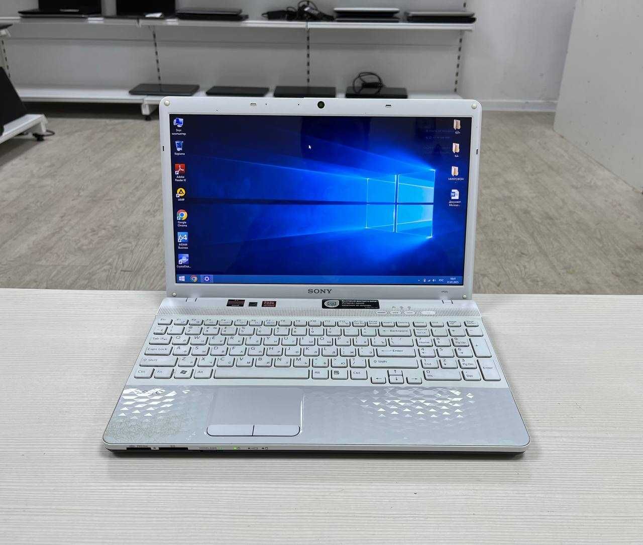 Бюджетный ноутбук для офиса Sony  AMD E-450/оЗу6/Ssd128/Hdd500 Абай 79