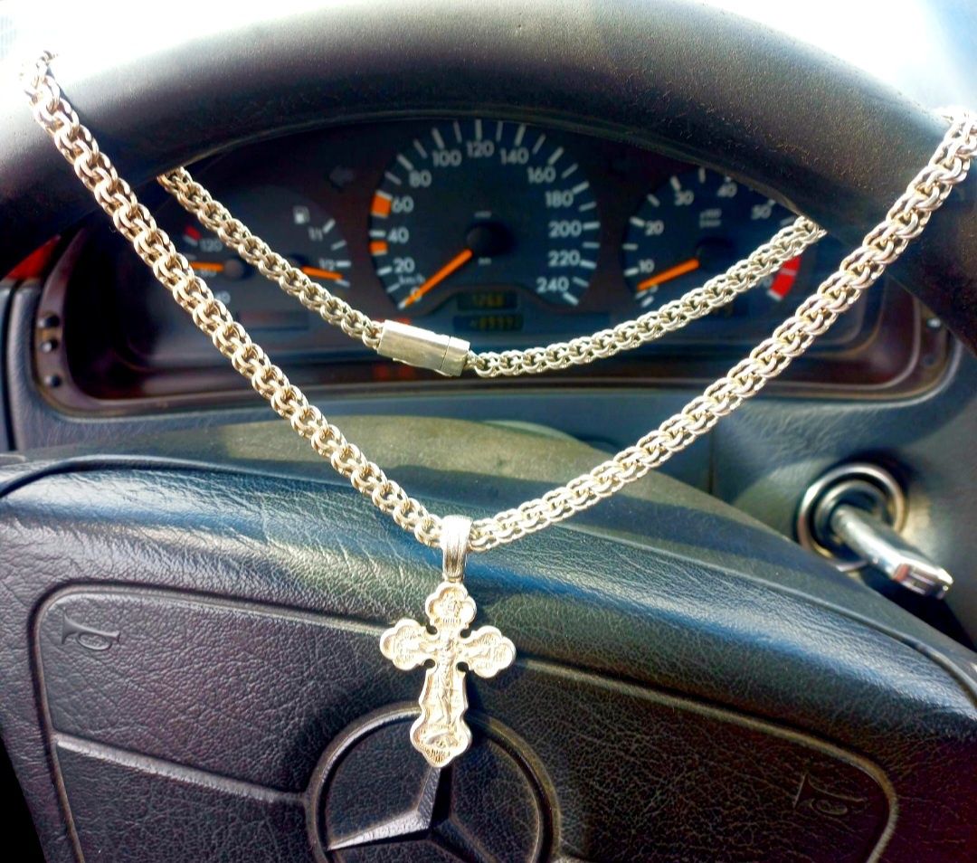 Серебряная цепь бисмарк