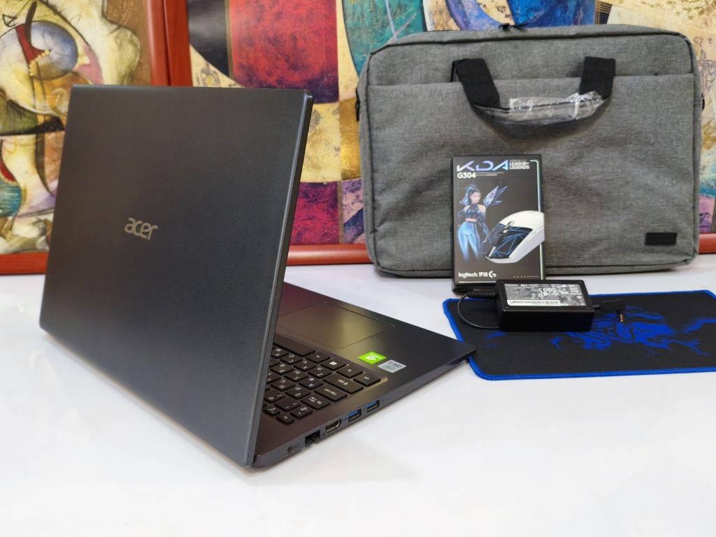 Мощный Core i3-10 SSD512GB ОЗУ20ГБ Acer aspire Nvidia Mx330 Ноутбук