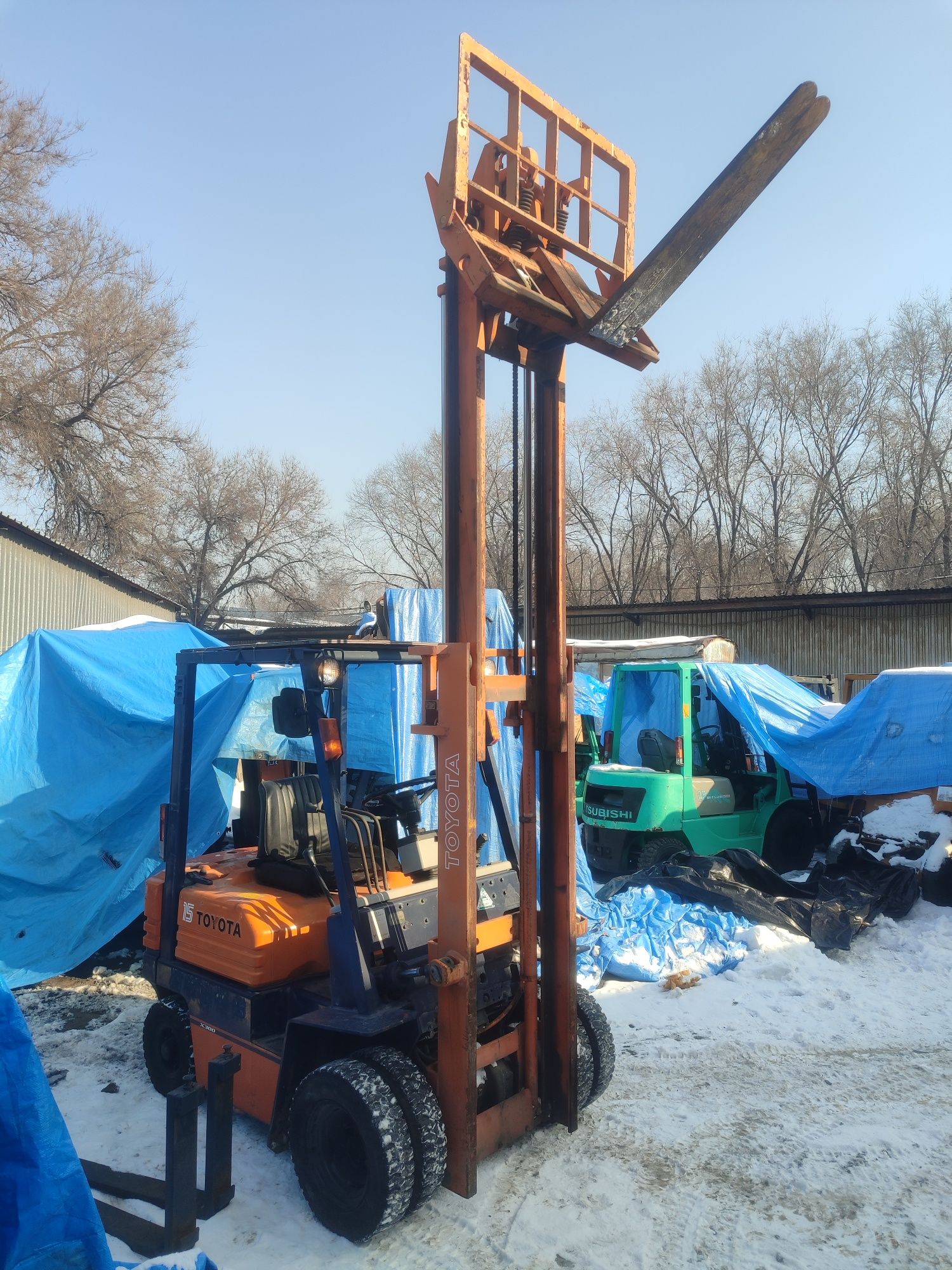 Японская кара TOYOTA 5FG15 1.5 тонны