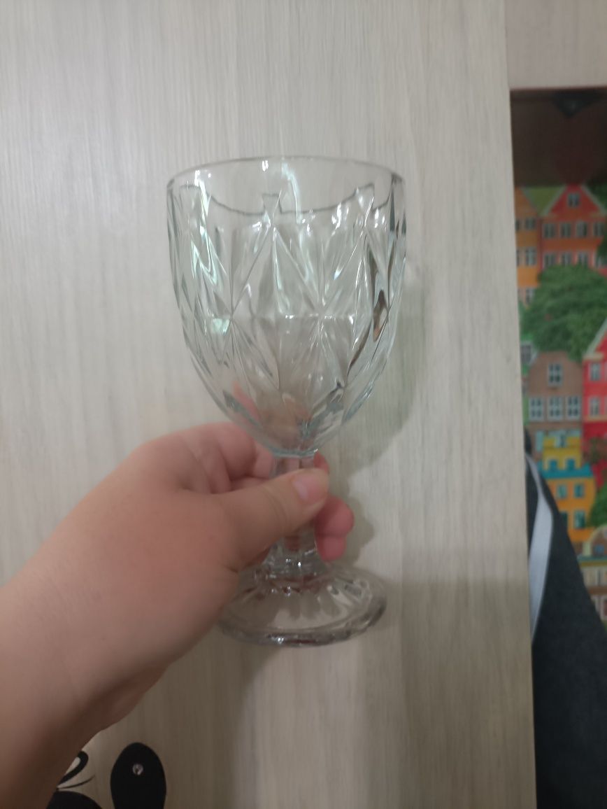 Фужеры 6 шт. Новые