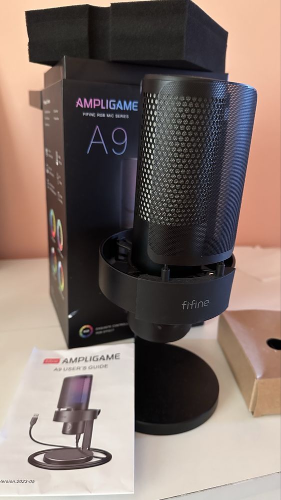 Микрофон  Fifine A 9 User’s Guide новый не использованный