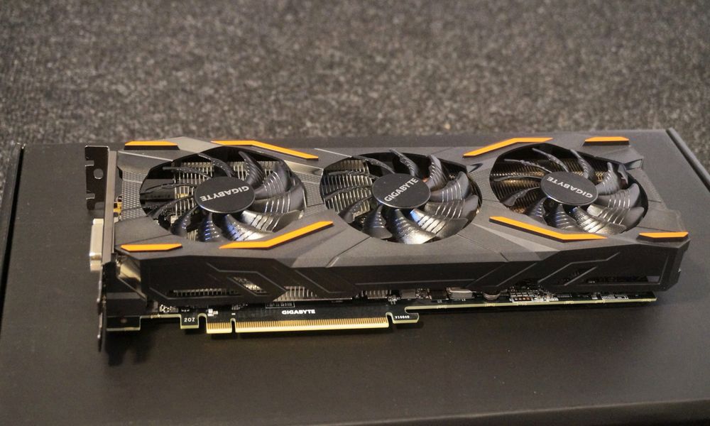 Nvidia GTX 1080, 8 gb, Gigabyte Windforce