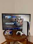 Ps5 с двумя джостиками + телефизор