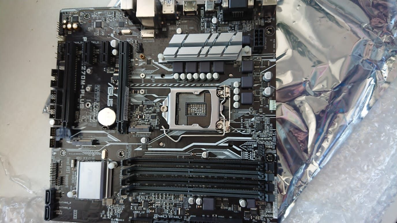 Материнская плата asus prime z270-M plus