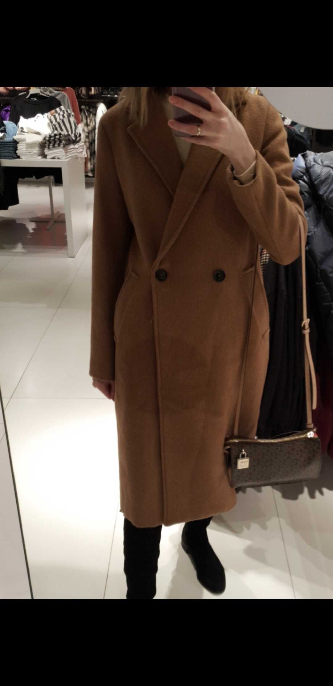 Bershka женское пальто размер xs