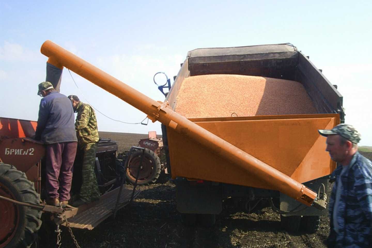 Загрузчик сеялок с лебедкой ГЗС-30УЛ задний и бокосвал Россия