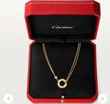 Подвеска Cartier Love 750 проба золото