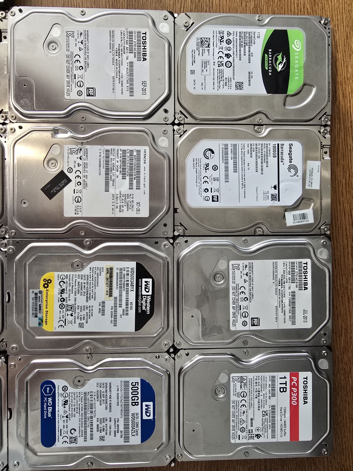 M2, SSD, HDD 3.5, HDD 2.5 жёсткие диски