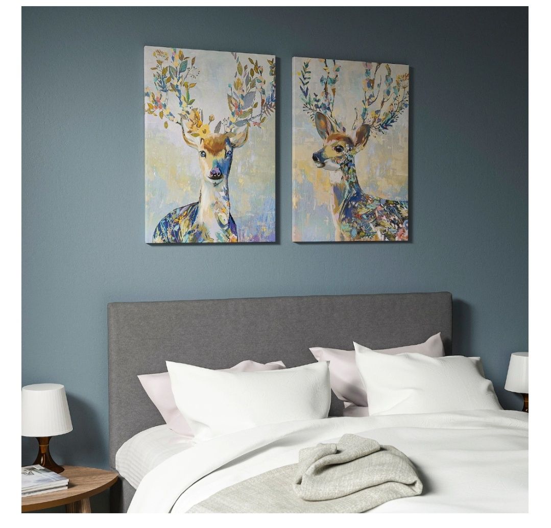 Картина ikea (икея) 2 шт 10000