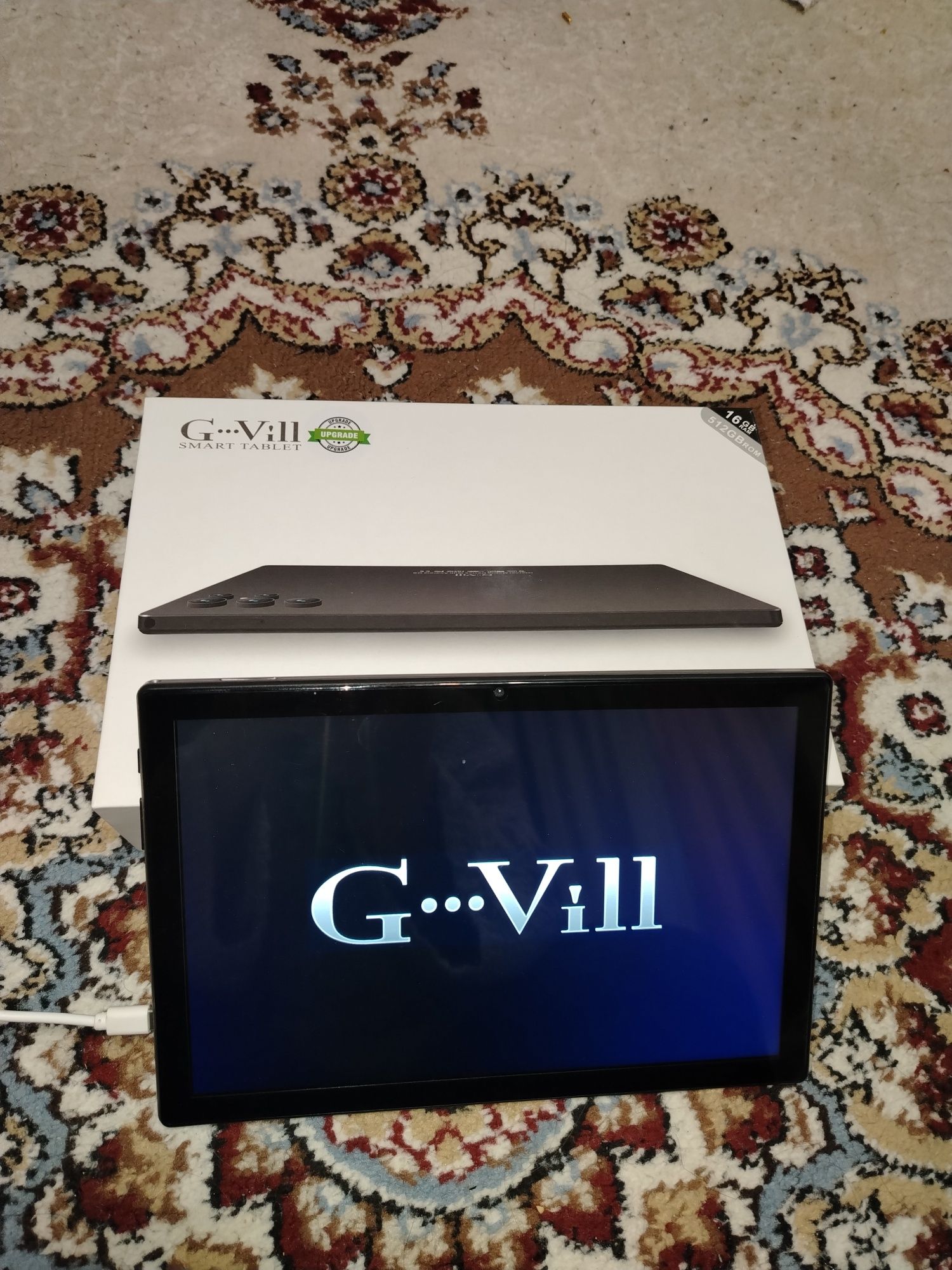 Продам за 30000 крутой планшет G-Vill  G2000 16/ 512GB, 2сим карты