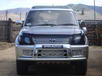 Козырёк лобового стекла Дефлектор капота Toyota Land Cruiser Prado 95