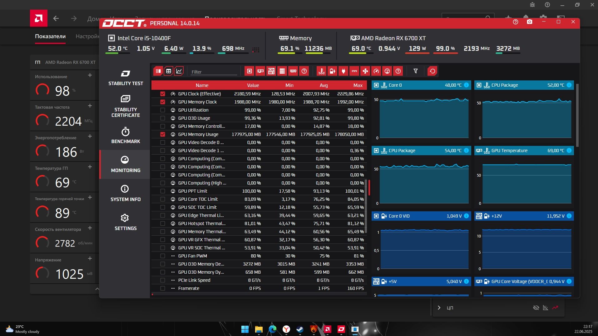 Игровая видеокарта rx 6700 xt