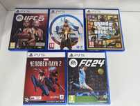UFC5,FC24,MK1,GTA5,Spider man2