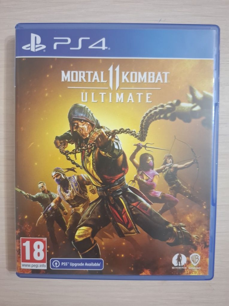 продаю игры гта 5 и мортал комбат 11  на пс4