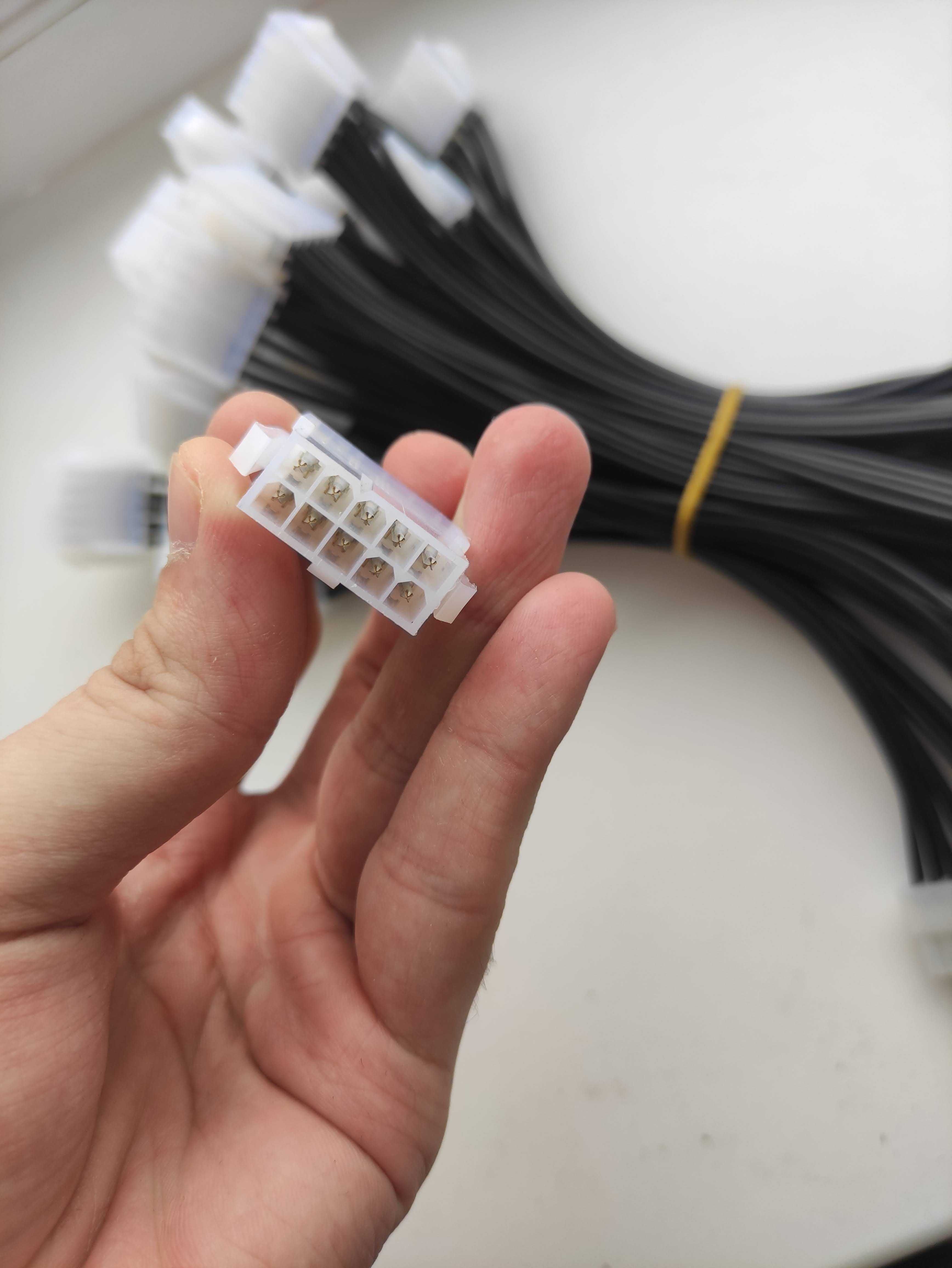 Переходник для видеокарты 6pin x 2x6+2pin Pcie .И удлинитель 10pin