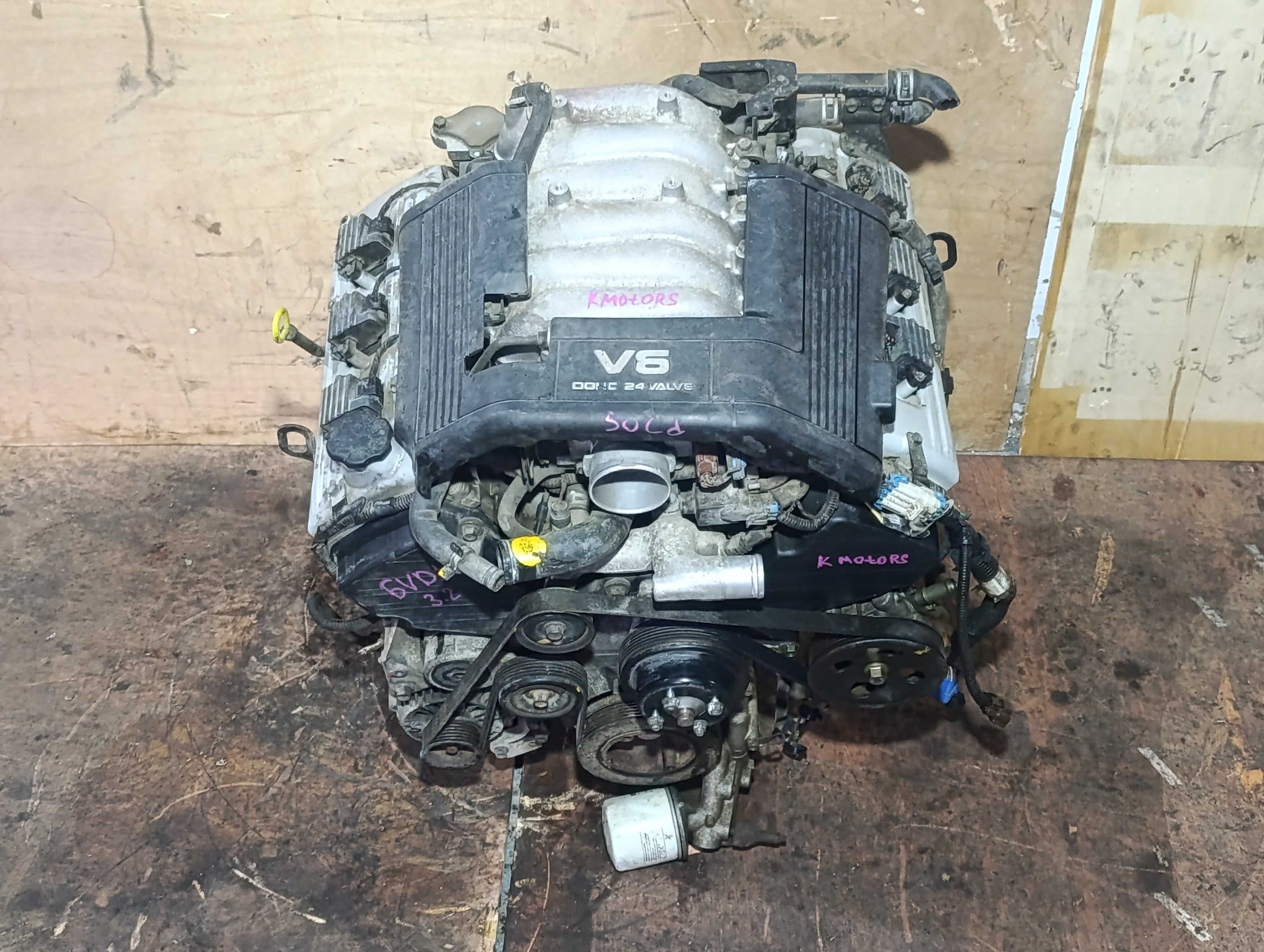 Двигатель 6VD1 3.2 DOHC Isuzu Trooper Bighorn Wizard Opel Frontera B