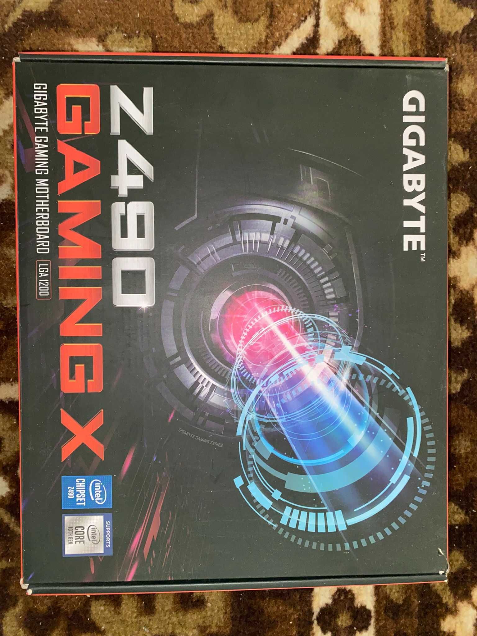 Мат. плата с процессором, Z490 Gaming X +10700k
