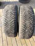 Шины 195/65 R15 - "Nokian Hakkapeliitta 8" (Россия), шипованные.