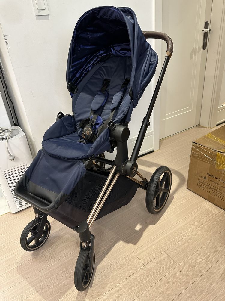Коляска (шасси+прогулочный блок+зимний конверт!) Cybex Priam 3