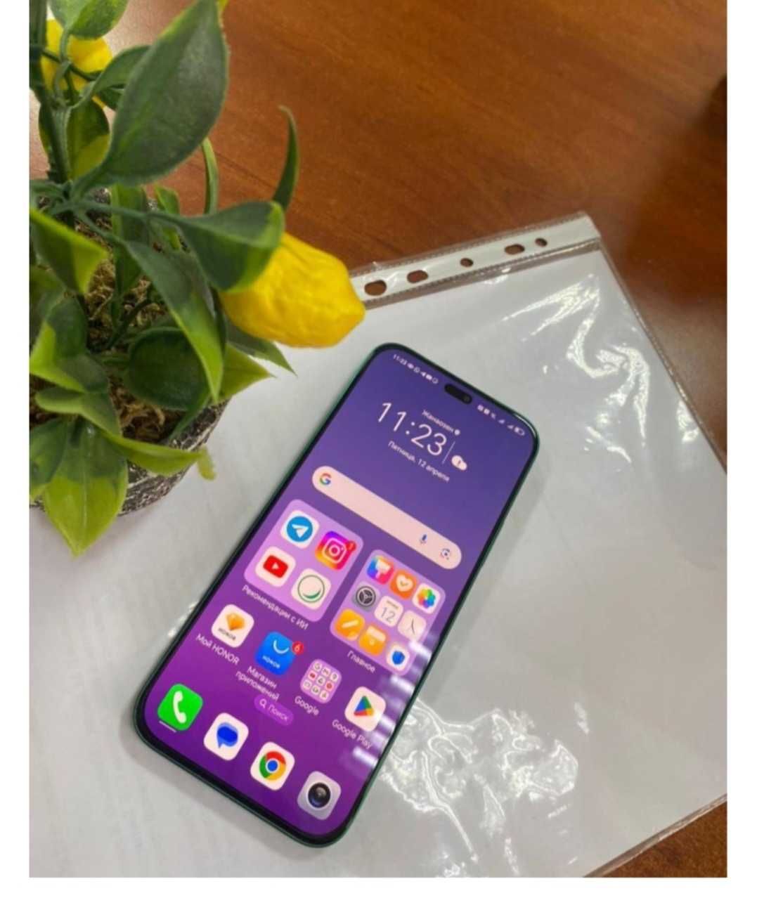 Смартфон HONOR X8b 8 ГБ/256 ГБ зеленый