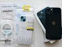 iPhone 13. 128 гб. Midnight. Аккум-87%. EAC. Куплен 02.2024 в "Мечте"
