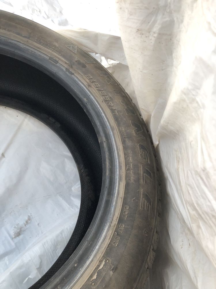 Зимние шины комплект триангл 215 55 R17