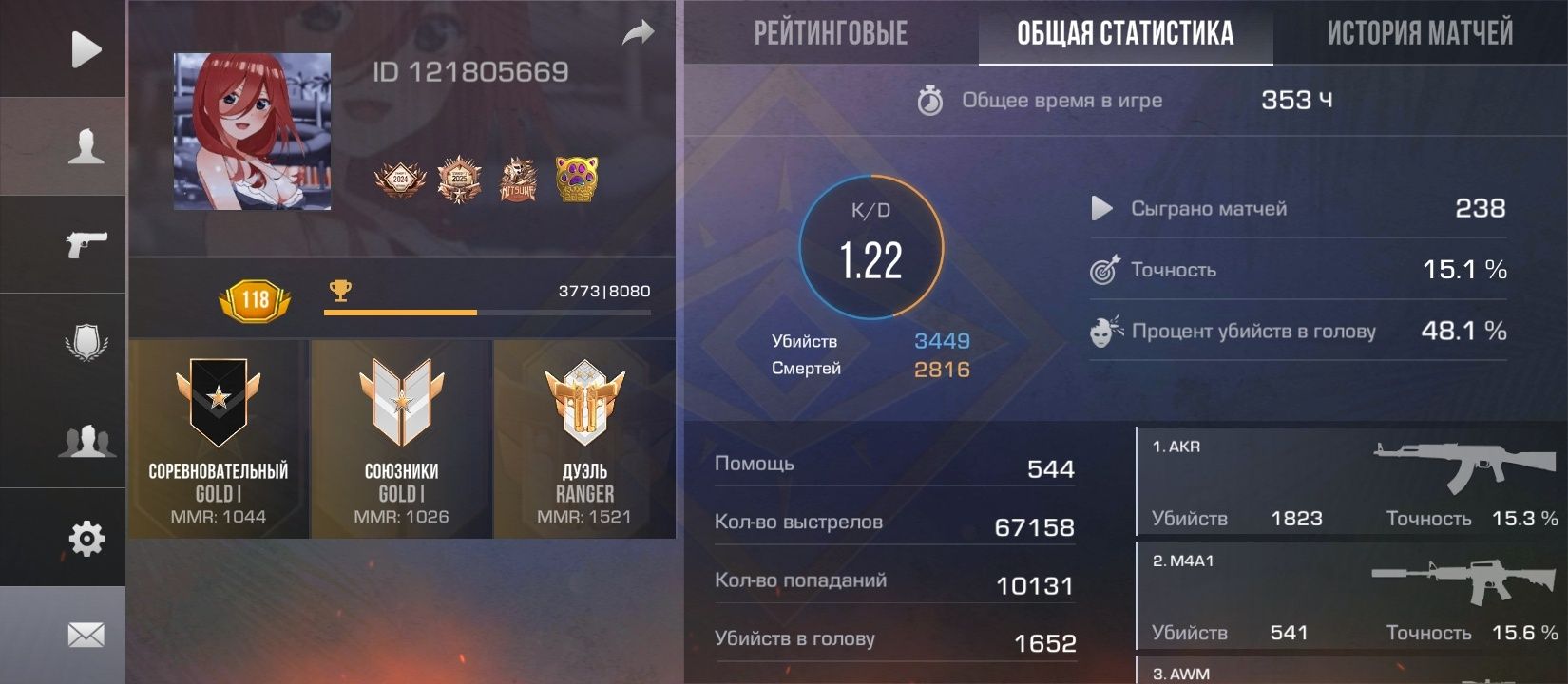 Продам акк стандофф 2
