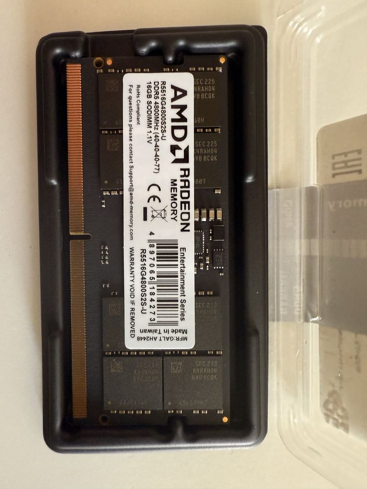 amd ram Оперативная память 16gb 4800mhz