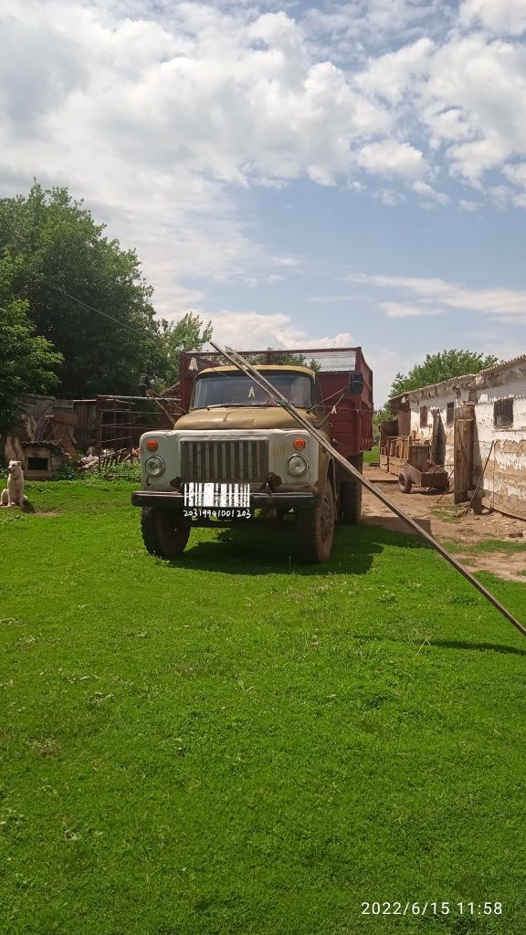 Грузовой газ 53 сатамын, жагдайы жаксы, Капал жакта, Талдыкорган к.