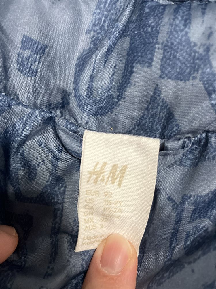 Куртка на мальчика 92р h&m