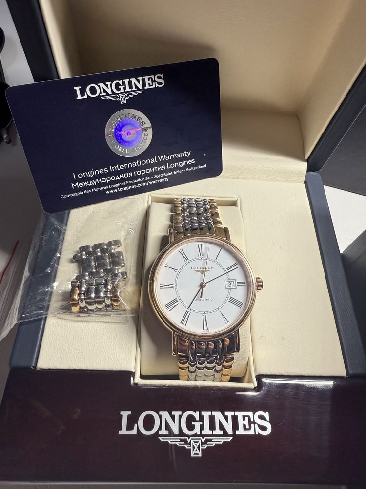 Продам швецарские часы новые от LONGINES. С доукментами, ваучером.