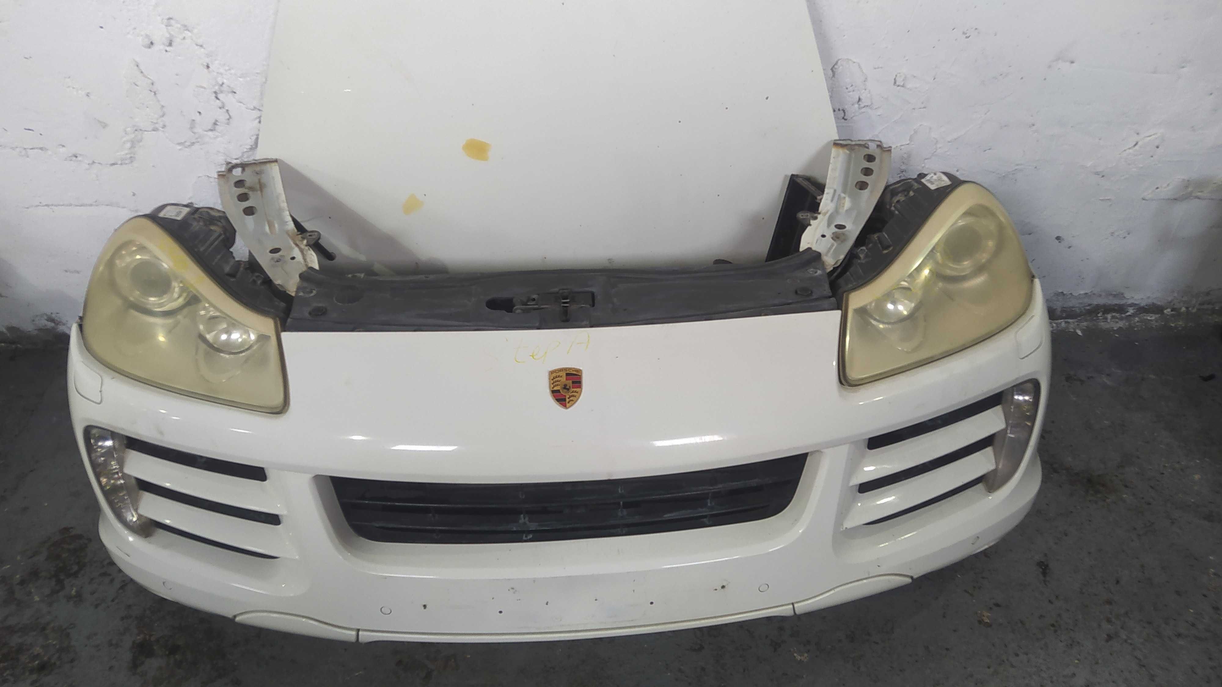 Ноускат морда капот Porsche Cayenne 957 рестайлинг Порш Каен 07-10г