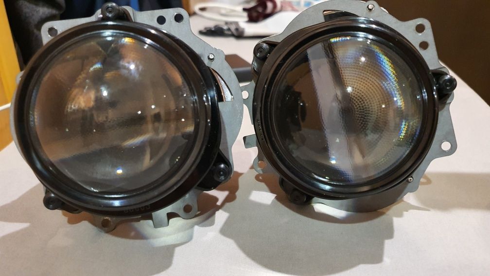 Ксенон линзы с лампой osram xenarc d4s 35w 66440 оригинал на Camry 40