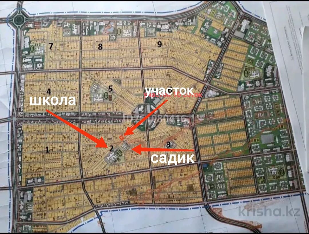 Продается участок 10 соток, мкр Туран, 2-й сектор, гос акт, все док