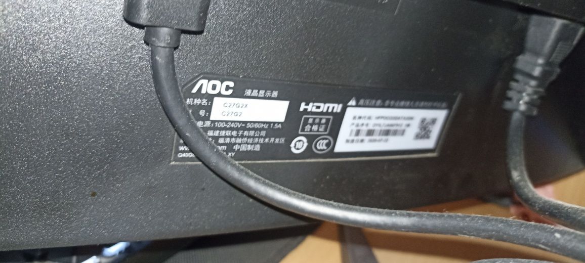 Продам монитор aoc