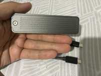 Внешний ssd ссд m2 500 гиг накопитель диск компактный и быстрый