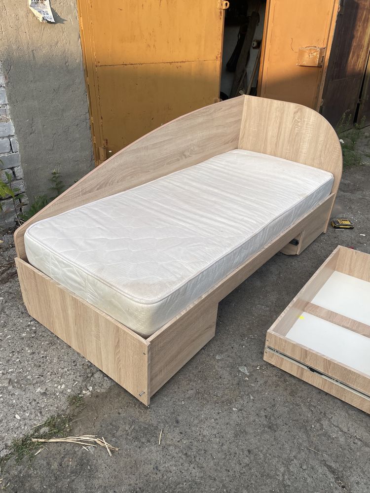 Кровать С матрасом 195x85