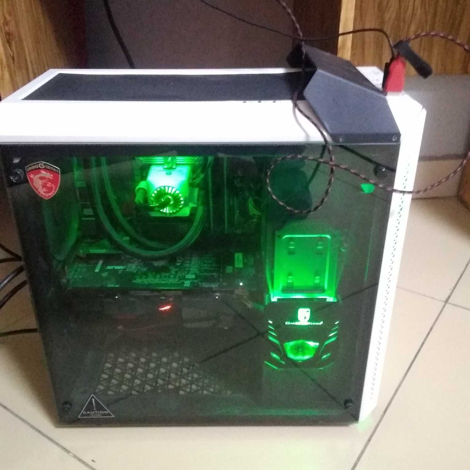 Готовая сборка с монитором (i7 - 6700k: rx570, asus rog swift pg278q)